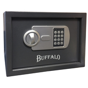 Buffalo Outdoors Pistol Safe, Digital Lock, 12 lbs, .57 cu ft, 1 Pistol PPSAFE